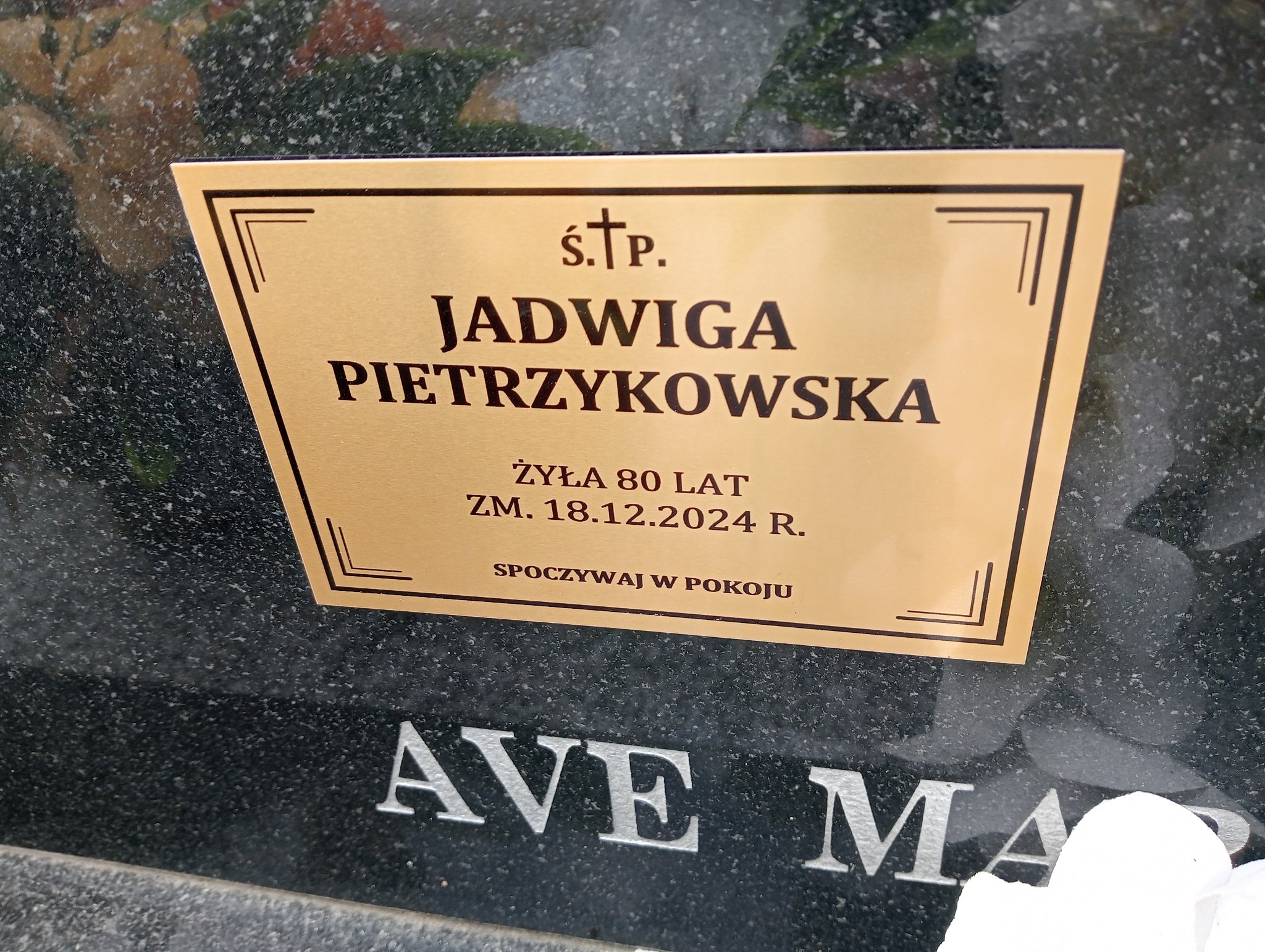 Zdjęcie grobu