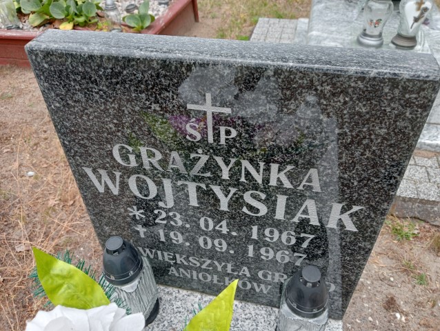 Grażyna Wojtysiak 1967 Rossoszyca - Grobonet - Wyszukiwarka osób pochowanych